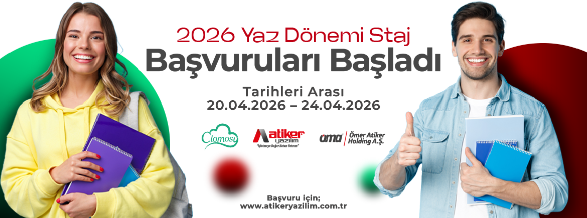 2026 Yaz Dönemi Staj Başvuruları Başladı